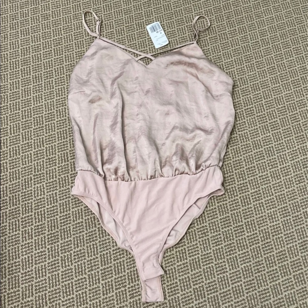 light pink bodysuit